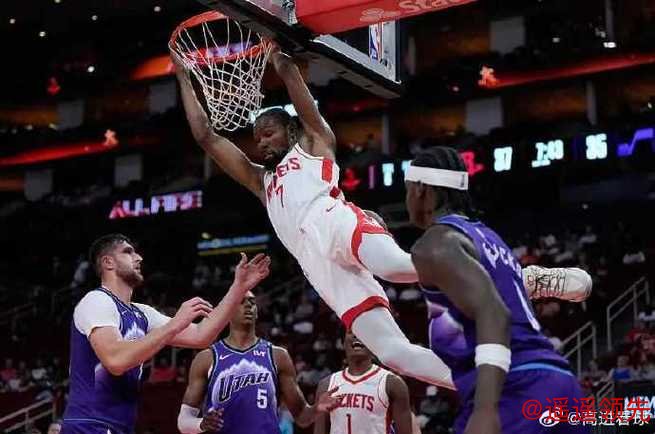 火箭团队打出真实力，杜兰特申京轮换秀，湖人单打独斗还想赢？球队防守散乱失误多，詹姆斯戴维斯撑不住局面