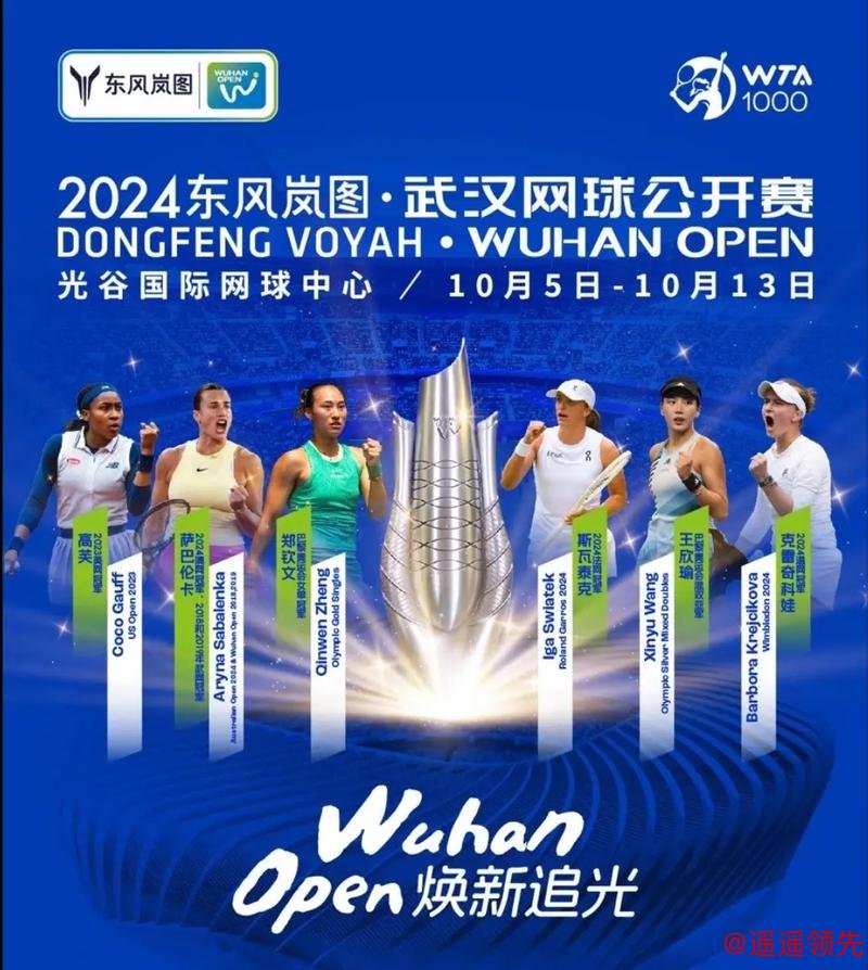 武汉网球公开赛收获竞燃之夜“年度瞩目赛事”奖